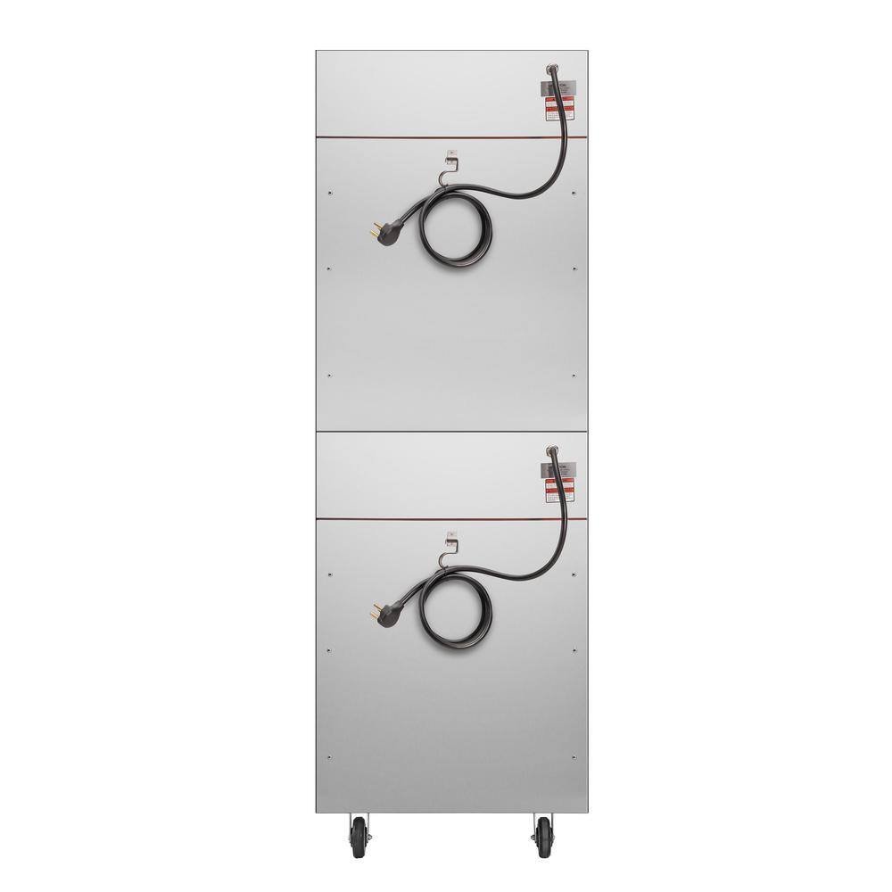 33 in. Commercial Full-Size 2-Door Cook and Hold Oven Warming Drawer, 3,000 Watts/240 Volt in Stainless-Steel - Image 2