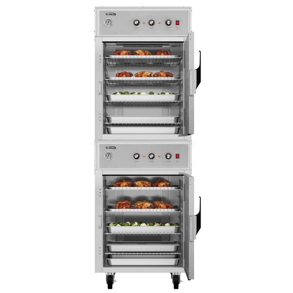 33 in. Commercial Full-Size 2-Door Cook and Hold Oven Warming Drawer, 3,000 Watts/240 Volt in Stainless-Steel - Image 3