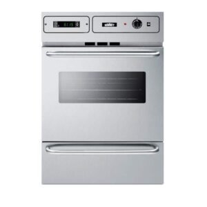 24 in. Single Gas Wall Oven in Stainless Steel