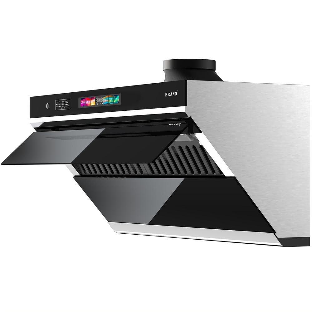 30 in. Convertible Under Cabinet Range Hood in Stainless Steel with Voice/Gesture/Touch Control, LED Light, 900 CFM