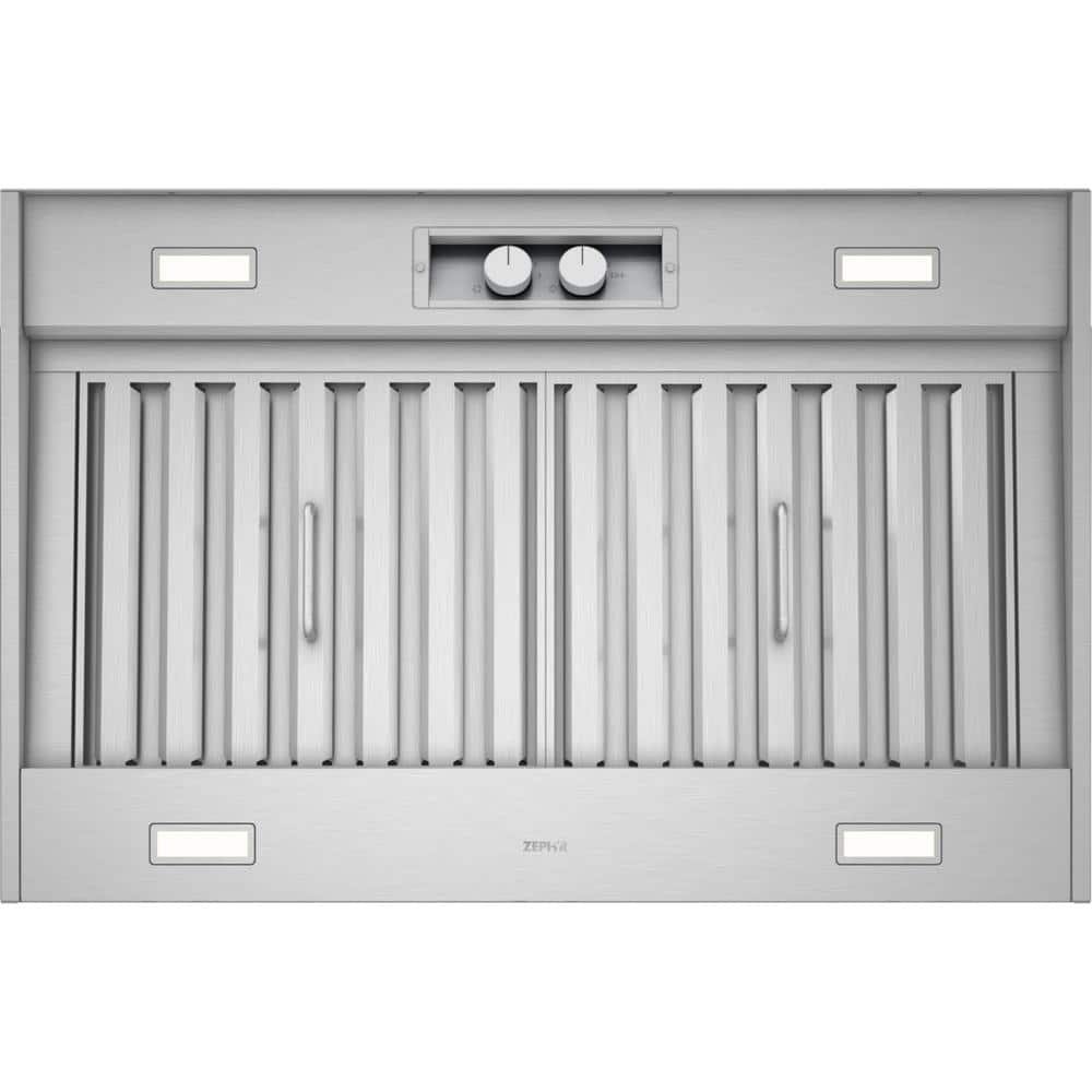 Spruce 36 in. 1200 CFM Insert Mount with LED Light Range Hood in Stainless Steel