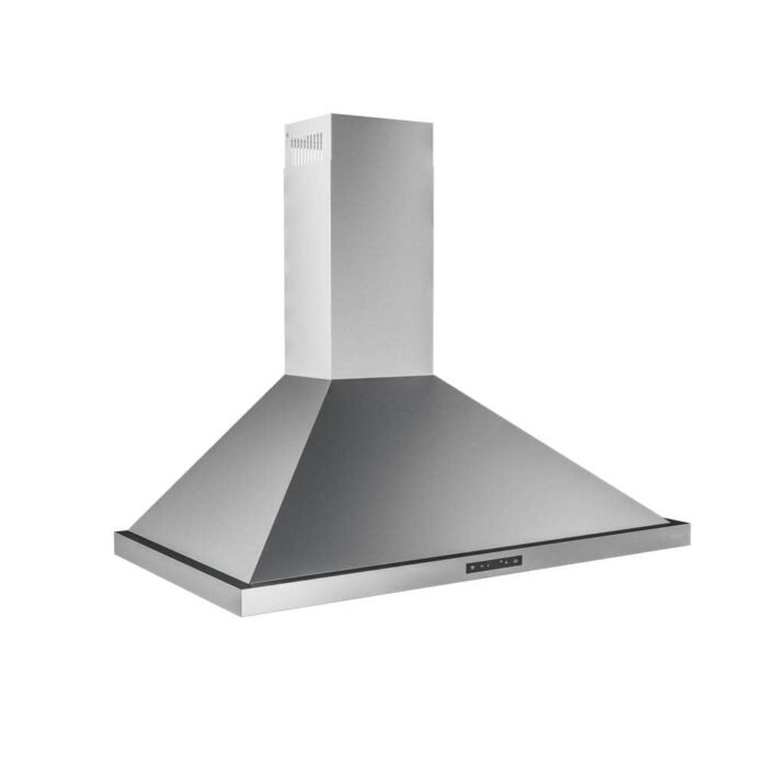 Ombra 36 in. 600 CFM Convertible Wall Mount Range Hood in Stainless Steel - Image 2