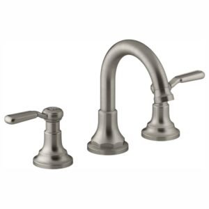 Worth 8 in. Widespread 2-Handle Bathroom Faucet in Vibrant Brushed Nickel