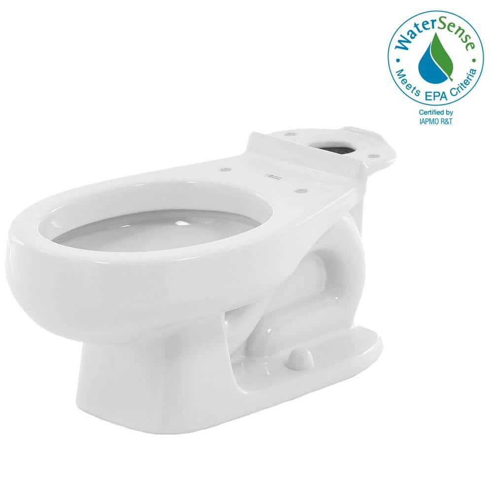 Baby Devoro 1.28 GPF Round Front Toilet Bowl Only in White - Image 2