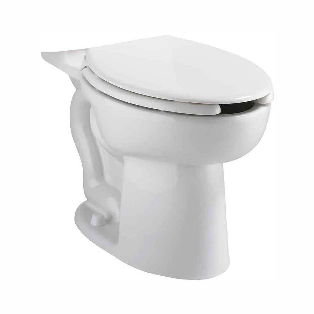 Cadet EverClean Pressure-Assisted 1.1/1.6 GPF Right Height Elongated Toilet Bowl Only in White