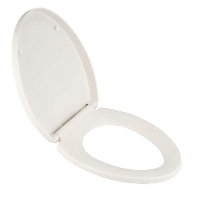 Telescoping Luxury Slow-Close EverClean Elongated Front Toilet Seat in White - Image 2