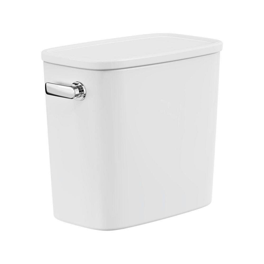 Aspirations 1.28 GPF Single Flush Toilet Tank with Power Flush Technology in White