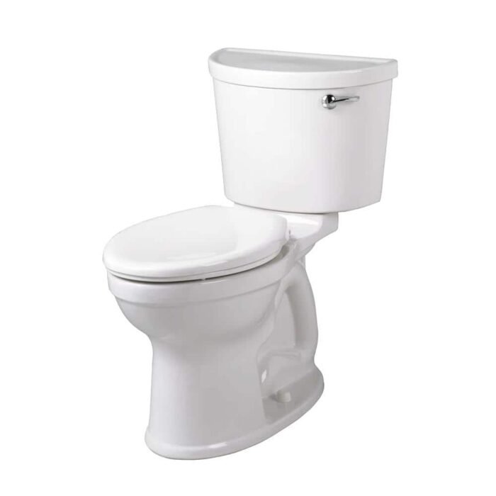 Champion PRO 2-piece 1.28 GPF Single Flush Elongated Toilet with Right-Hand Trip Lever in White