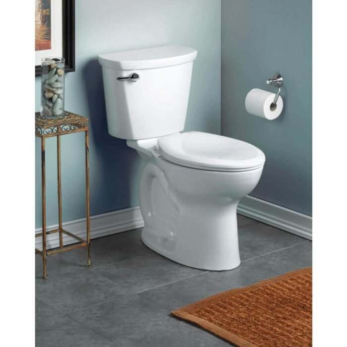 Cadet Pro 12 in. 2-Piece 1.28 GPF Single Flush Elongated Toilet in White Seat Not Included - Image 2