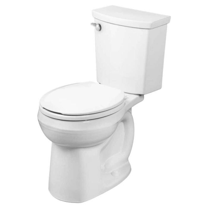 H2Optimum 2-piece 1.1 GPF Single Flush Round Toilet in White - Image 3