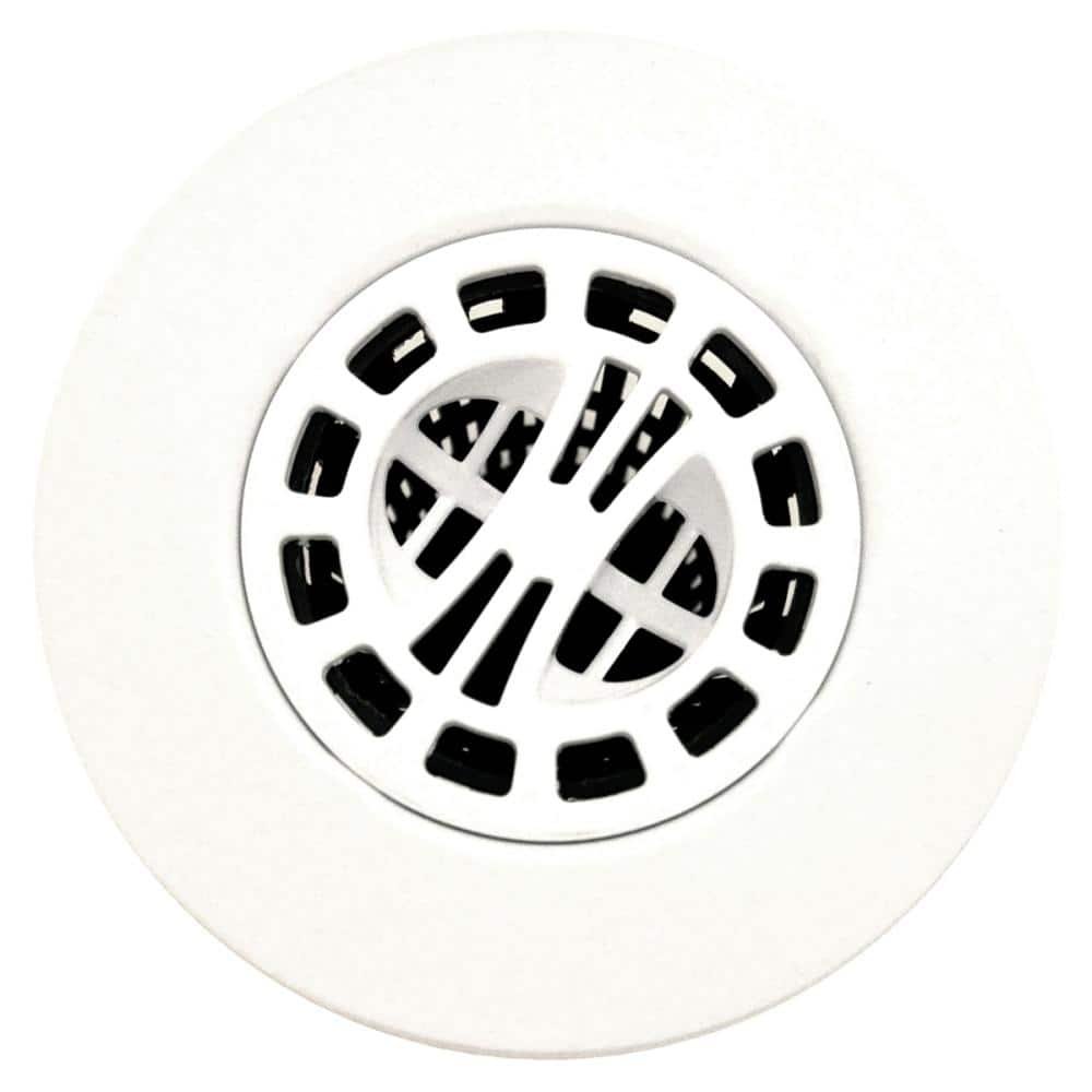 Hair Catcher for Shower Drain in White - Image 3