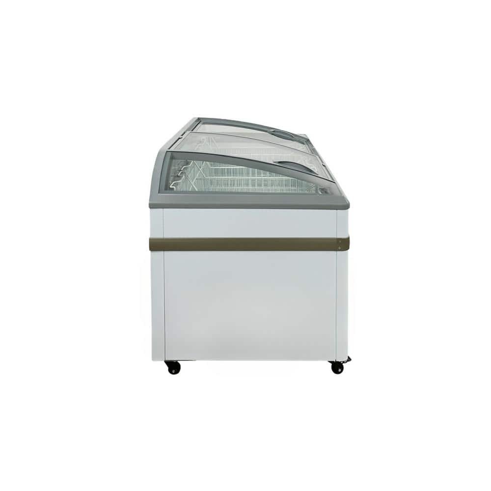 65 in. 13.35 cu. ft. Manual Defrost Supermarket Food Commercial Chest Freezer ESD6SC in White - Image 2