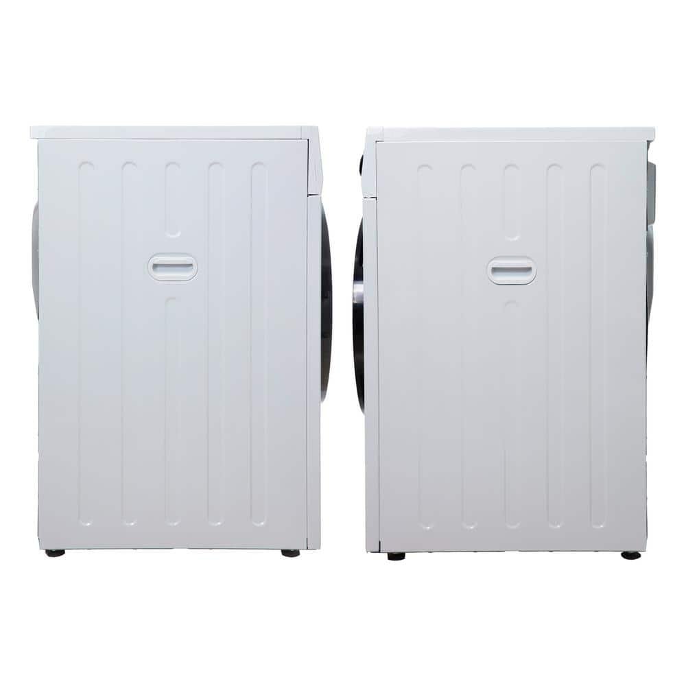 4 cu. ft. 18 lbs. 110-Volt vented Dryer Interior light, Reversible door in White - Image 2