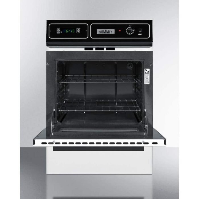 24 in. Single Gas Wall Oven in White - Image 2