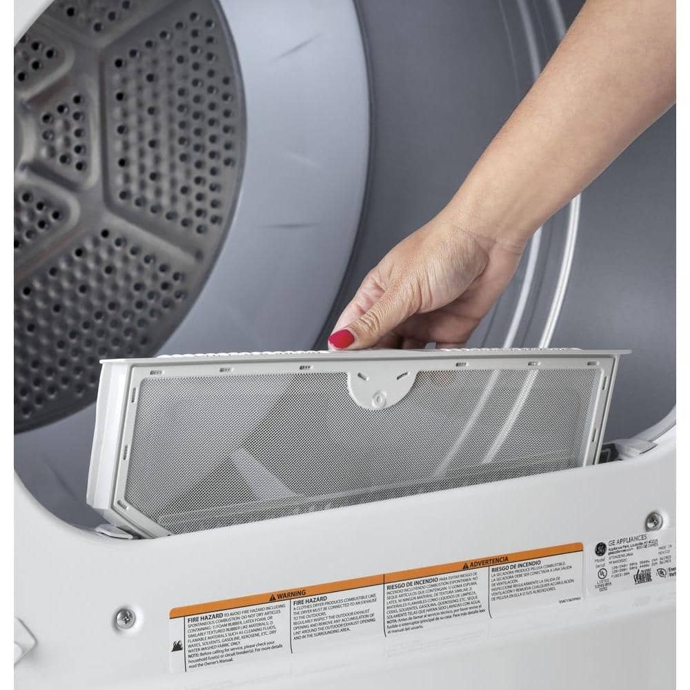 6.2 cu. ft. Gas Dryer in White - Image 3