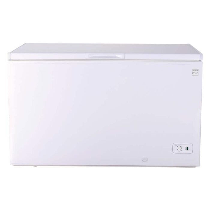 55.10 in. 14.6 Cu. Ft. (413L) Manual Defrost Chest Freezer With Balanced Hinge Lid in White Garage Ready