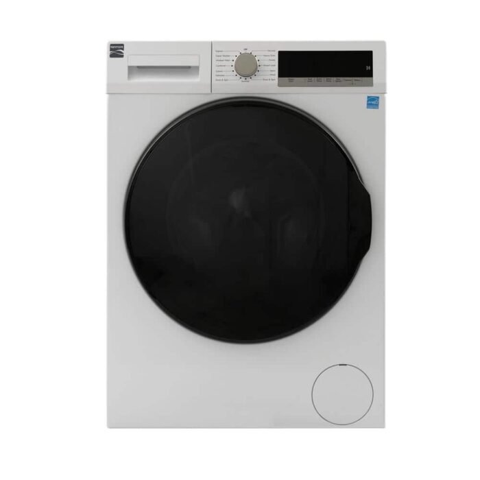 24 in. 2.2 cu. ft. Front-Load Washer - White with Steam