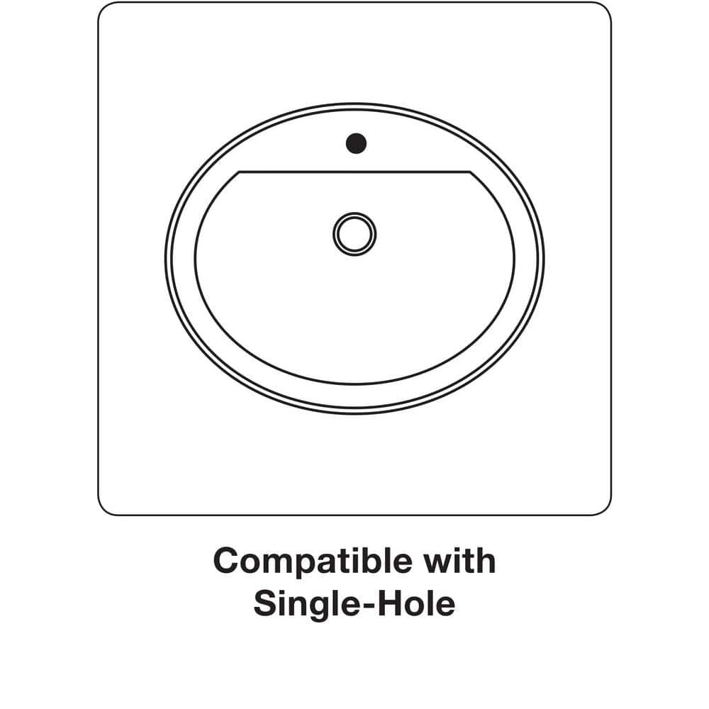 Tresham 24 in. Fireclay Pedestal Sink Basin in White with Overflow Drain - Image 3