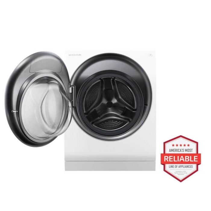 SIGNATURE 2.8 cu. ft. Compact SMART All-in-One in White Front Load Washer & Electric Ventless Dryer - Image 3