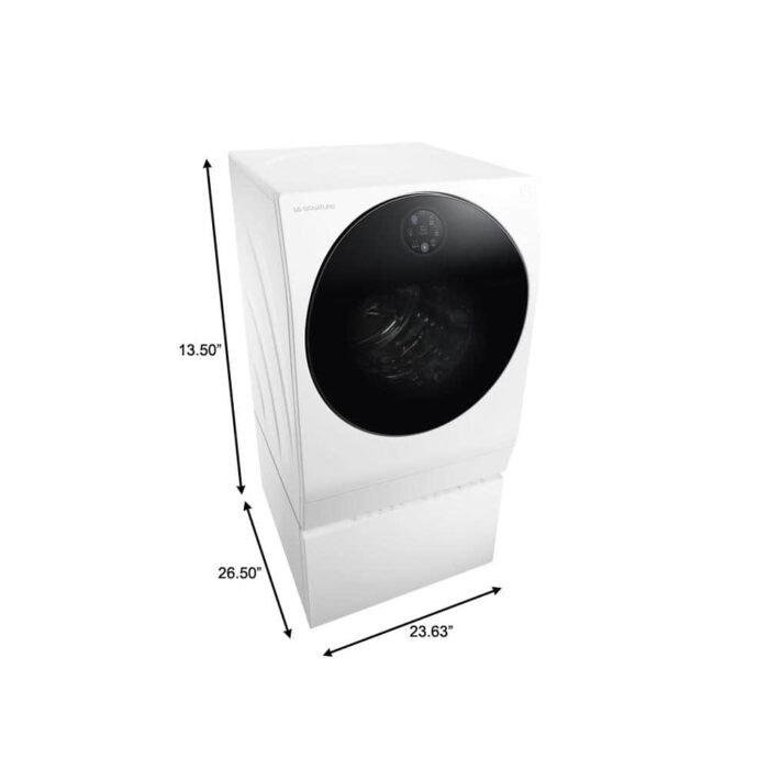 SIGNATURE 2.8 cu. ft. Compact SMART All-in-One in White Front Load Washer & Electric Ventless Dryer - Image 4