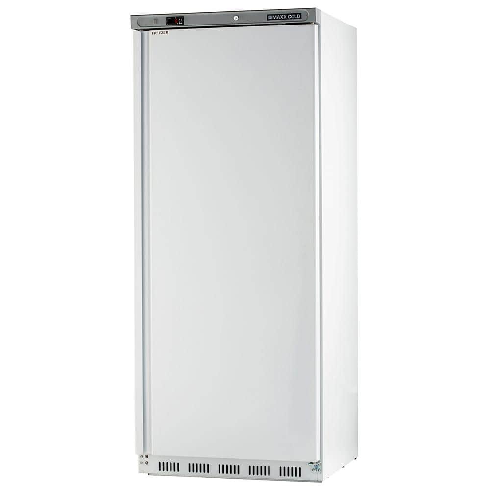 23 Cu. Ft. Freezer Frost Free Defrost Chest Freezer Single Door Reach-in Convertible in White - Image 2