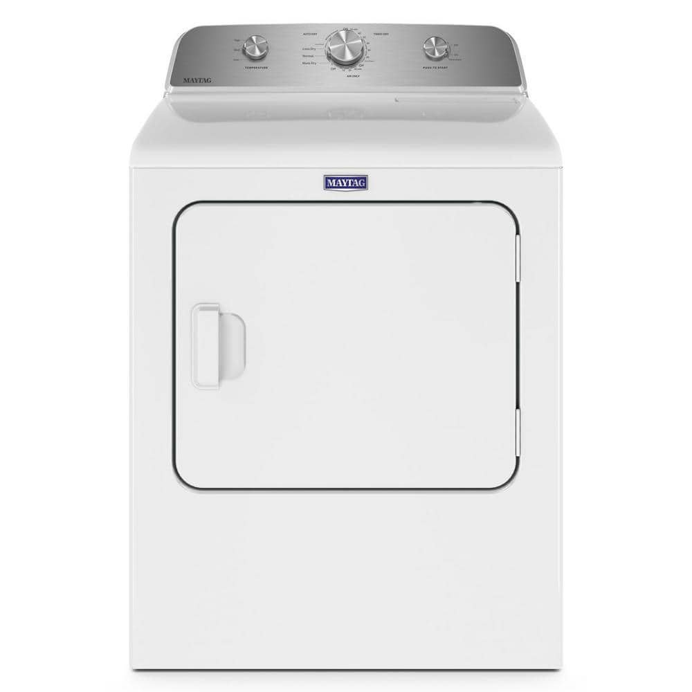 7.0 cu. ft. Vented Electric Dryer in White