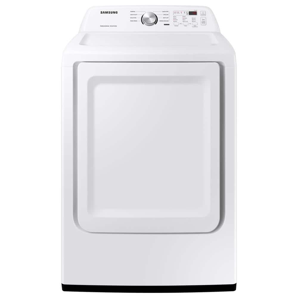 7.2 cu. ft. Vented Electric Dryer with Sensor Dry in White