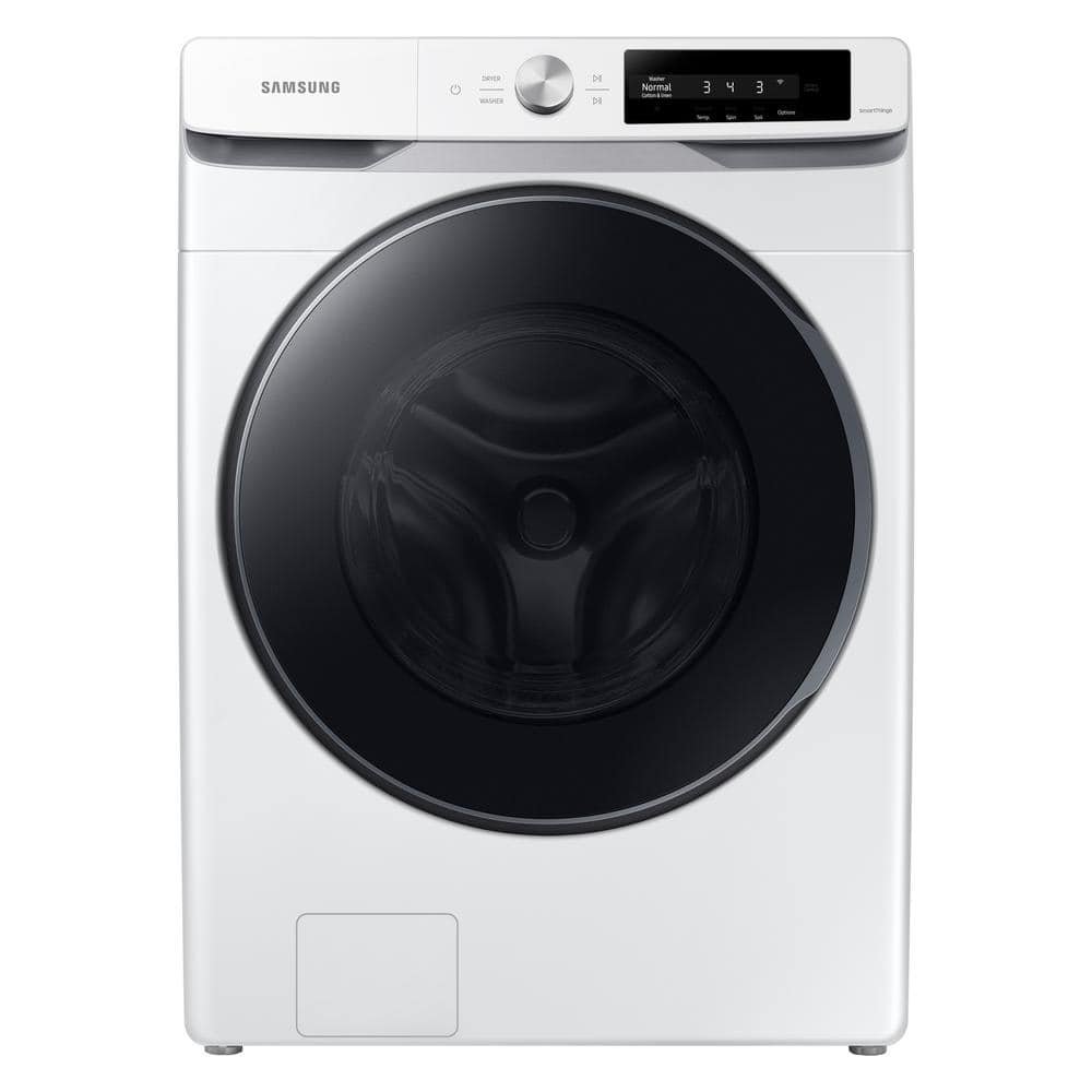 4.5 cu. Smart High-Efficiency ft. Front Load Washer with Super Speed in White