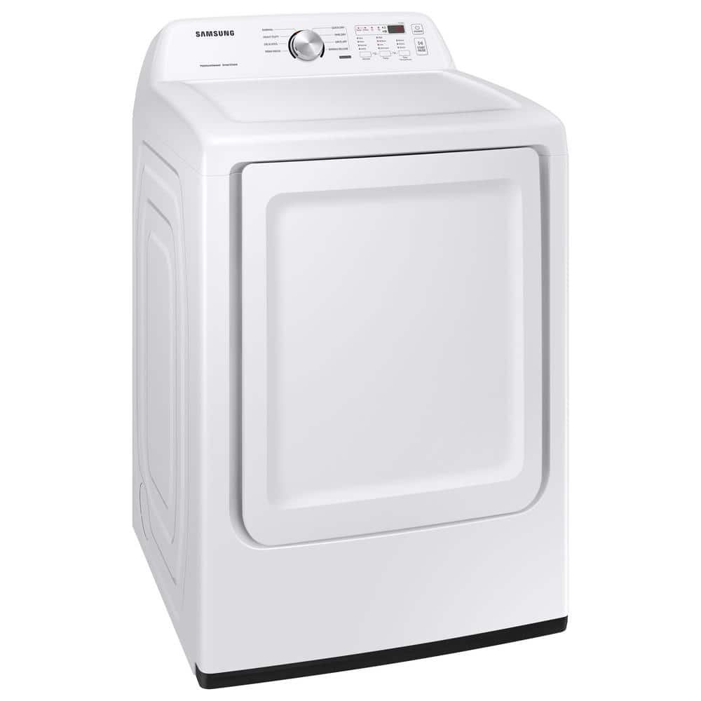 7.2 cu. ft. Vented Gas Dryer with Sensor Dry in White - Image 3