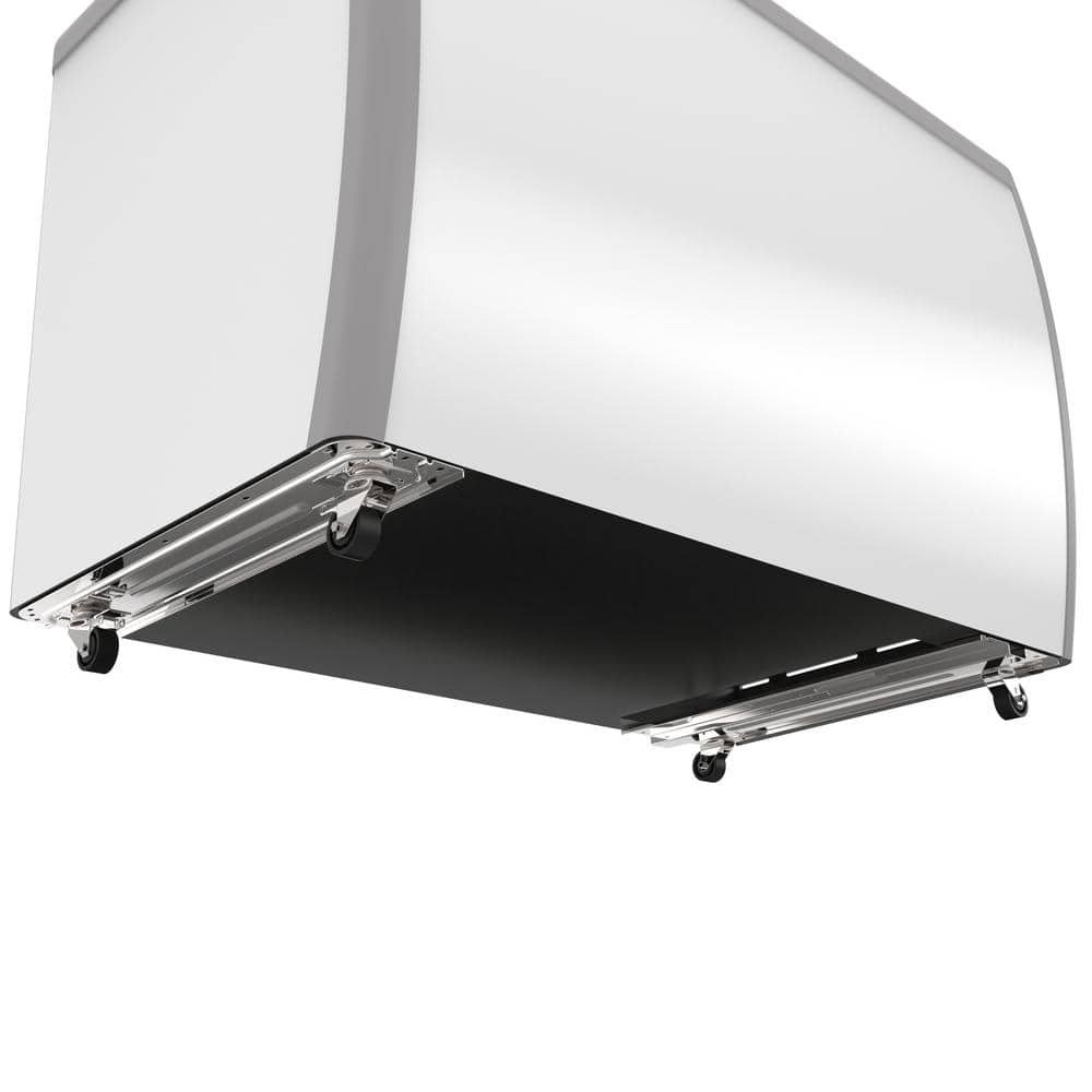 50 in. 8 Tub Ice Cream Dipping Cabinet Display Freezer with Sliding Glass Door. - Image 3