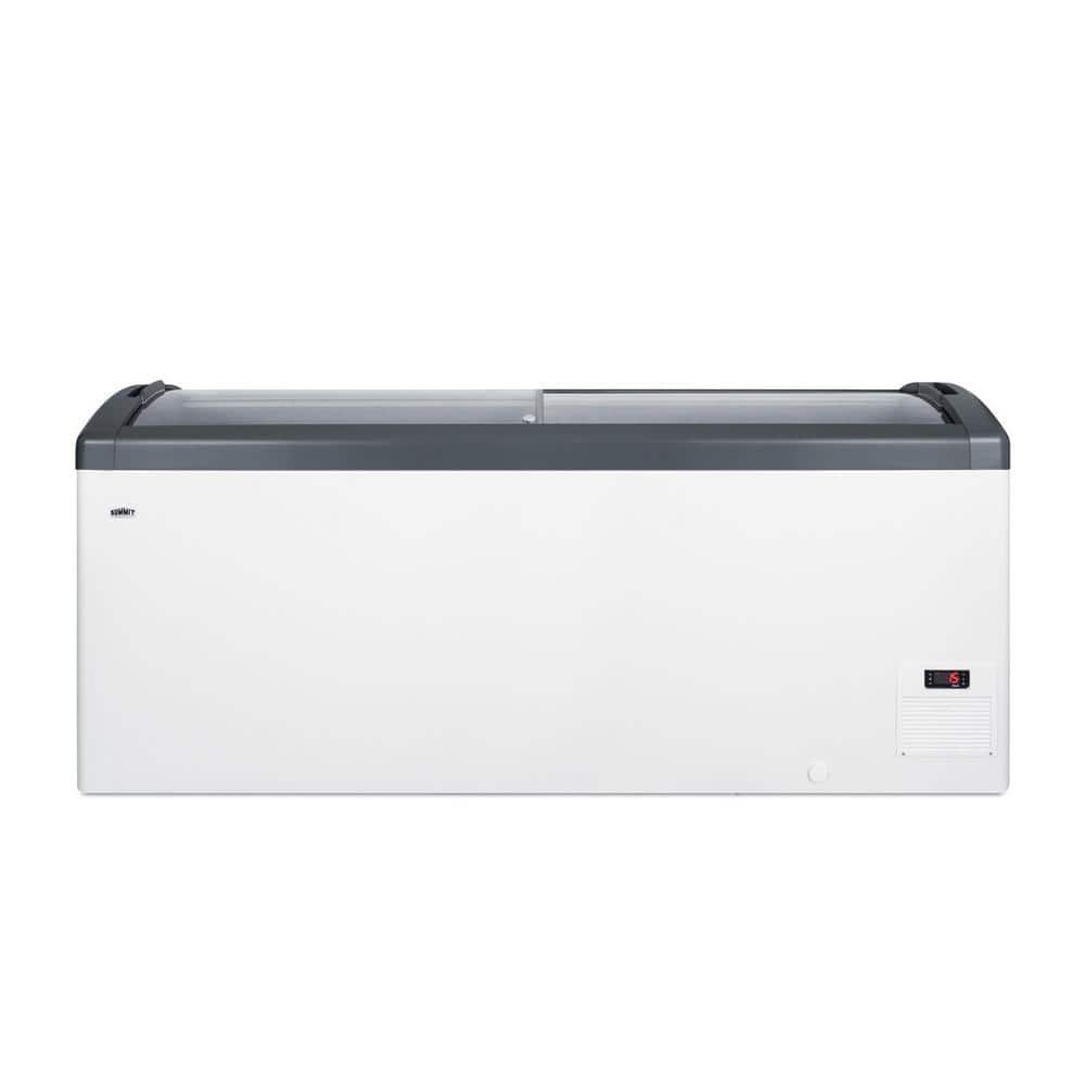 17.1 cu. ft. Manual Defrost Commercial Chest Freezer in White