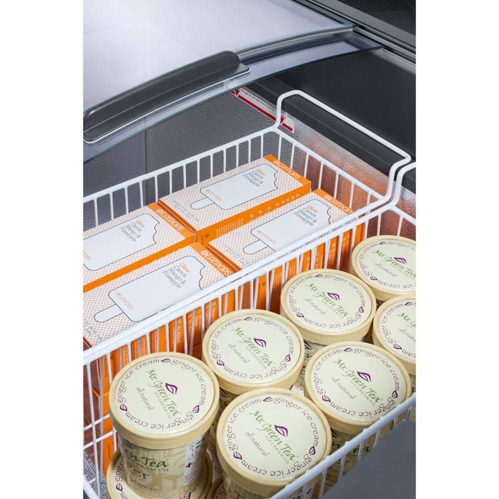 17.1 cu. ft. Manual Defrost Commercial Chest Freezer in White - Image 2