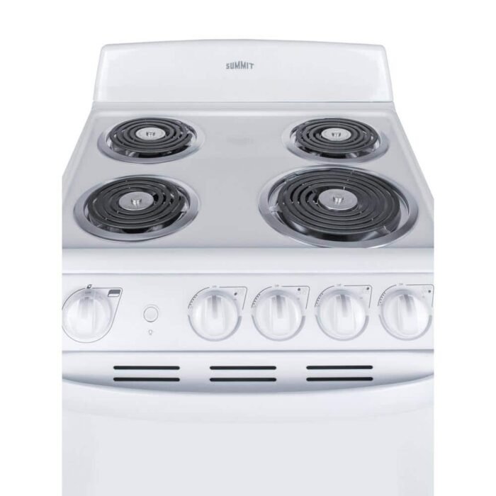 20 in. 2.3 cu. ft. Electric Range in White - Image 4
