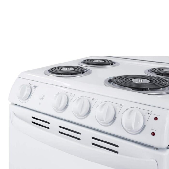 20 in. 2.3 cu. ft. Electric Range in White - Image 2