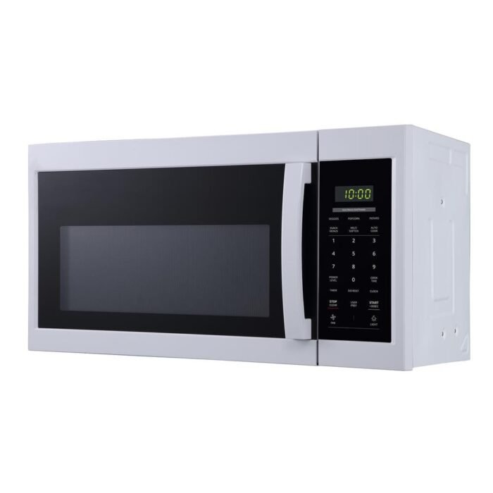 1.7 cu. ft. 1000-Watt Over the Range Microwave in White - Image 2