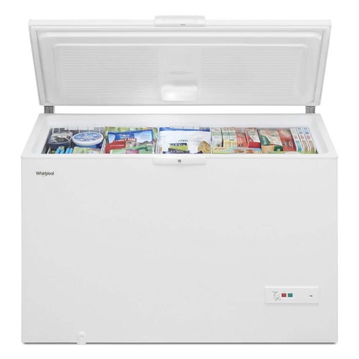 16 cu. ft. Manual Defrost Residential Convertible Freezer in White - Image 4