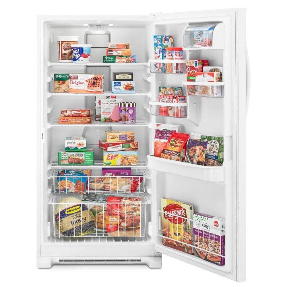 19.7 cu. ft. Frost Free Upright Freezer in White - Image 4